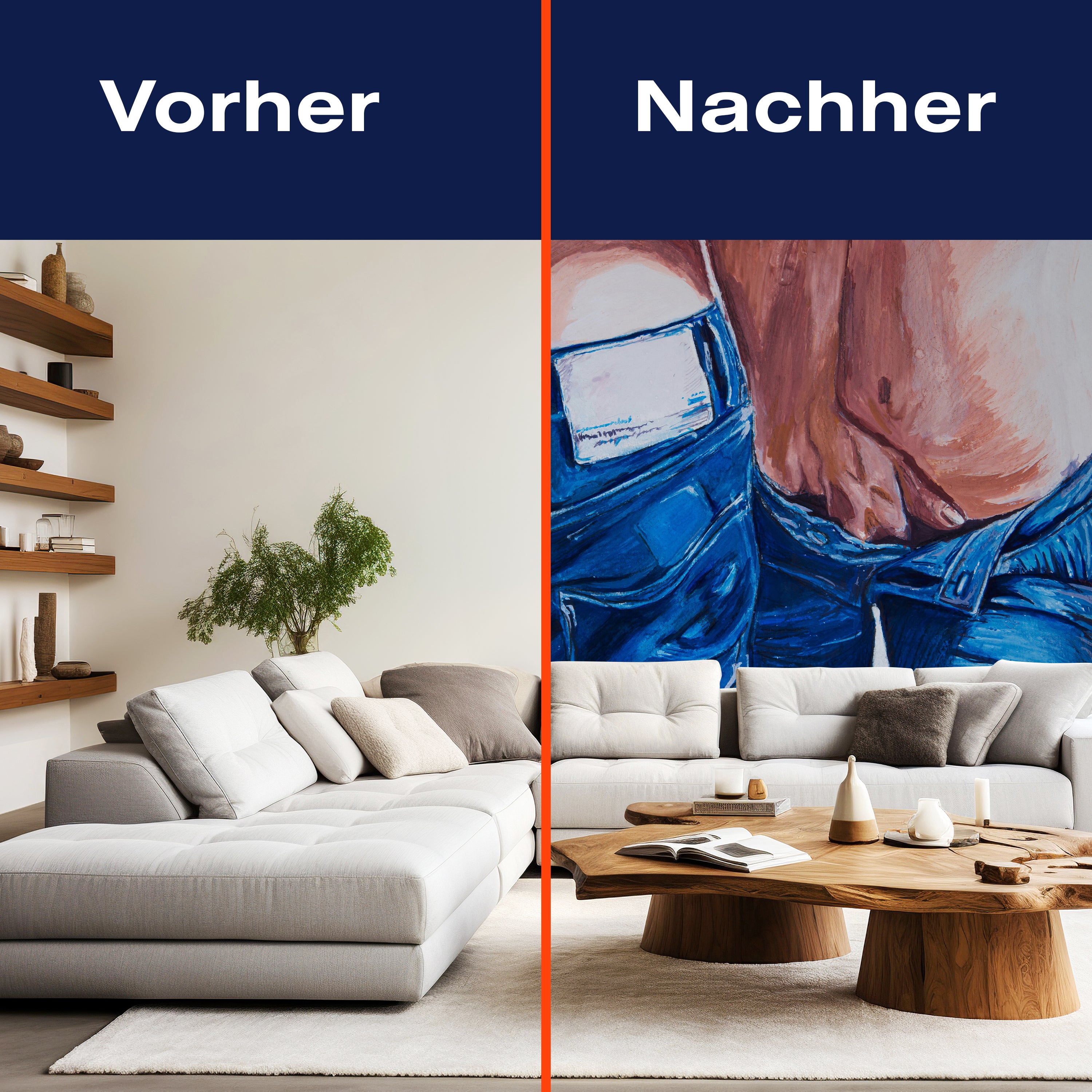 Fototapete Gemälde Kunst Pärchen M6690 - Bild 9