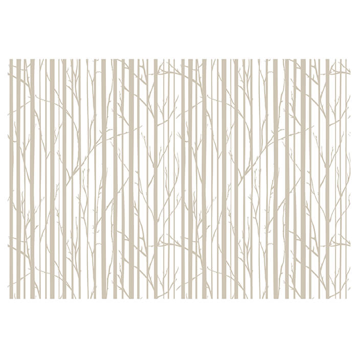 Fototapete Bäume Wald minimalistisch M6831 - Bild 2