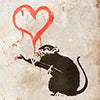 Türtapete Banksy Street Art M1540