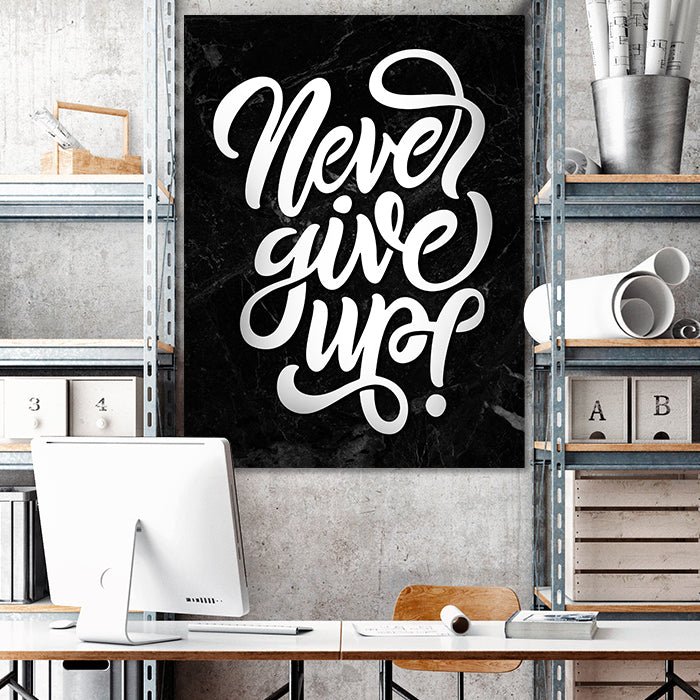 Acrylbild Acrylbild Motivation, Hochformat, Spruch M0006 M0006 - Bild 3