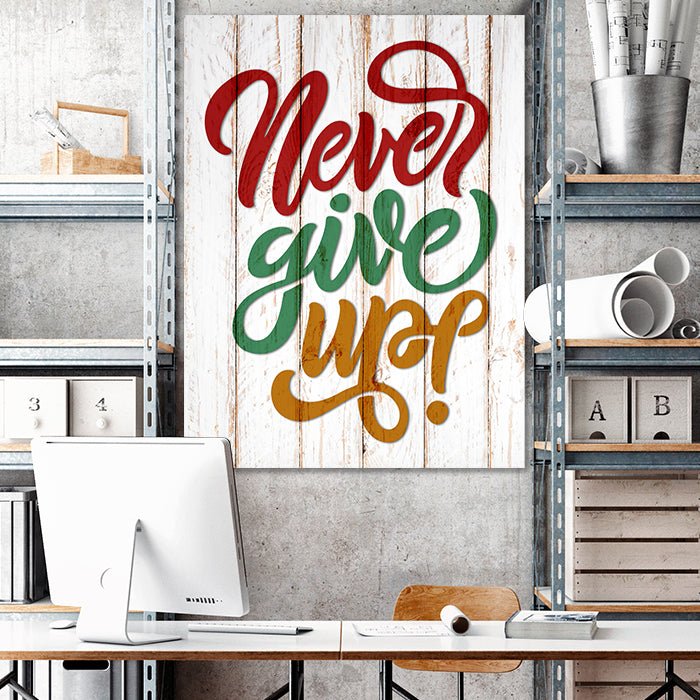 Acrylbild Acrylbild Motivation, Hochformat, Spruch M0030 M0030 - Bild 3