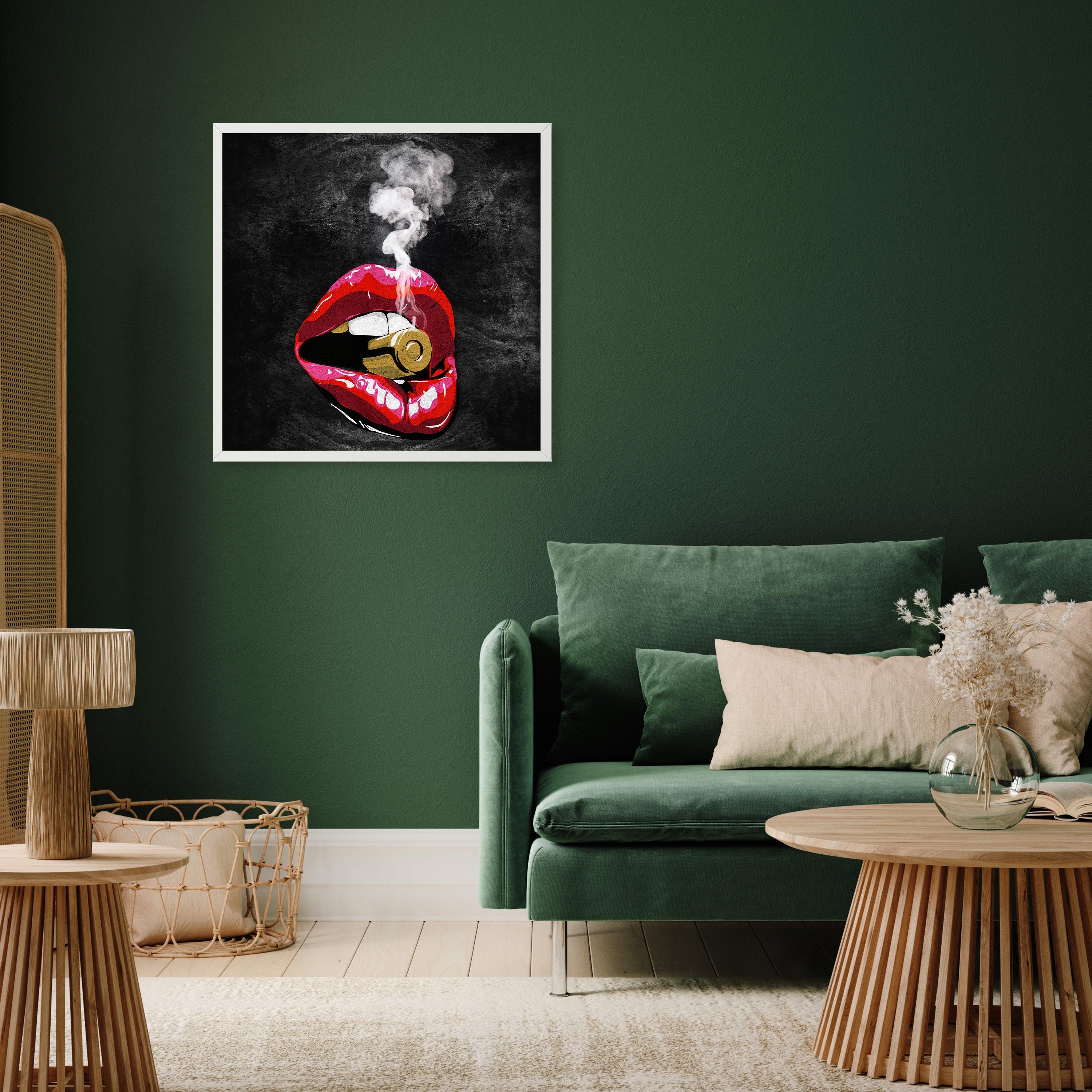 wandmotiv24 Poster, Poster - Lippen - M0047 - Bild 5