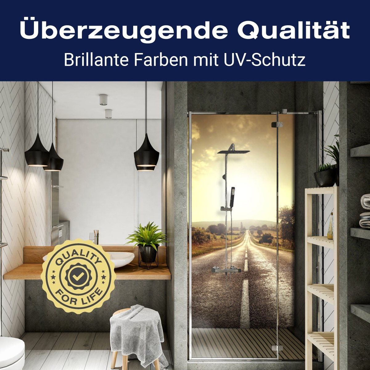 Duschwand Strasse M0053 entdecken - Bild 2