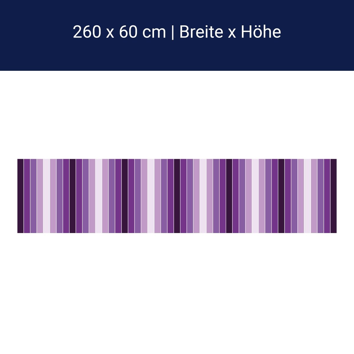 Küchenrückwand Leuchtendes Violett Muster M0092