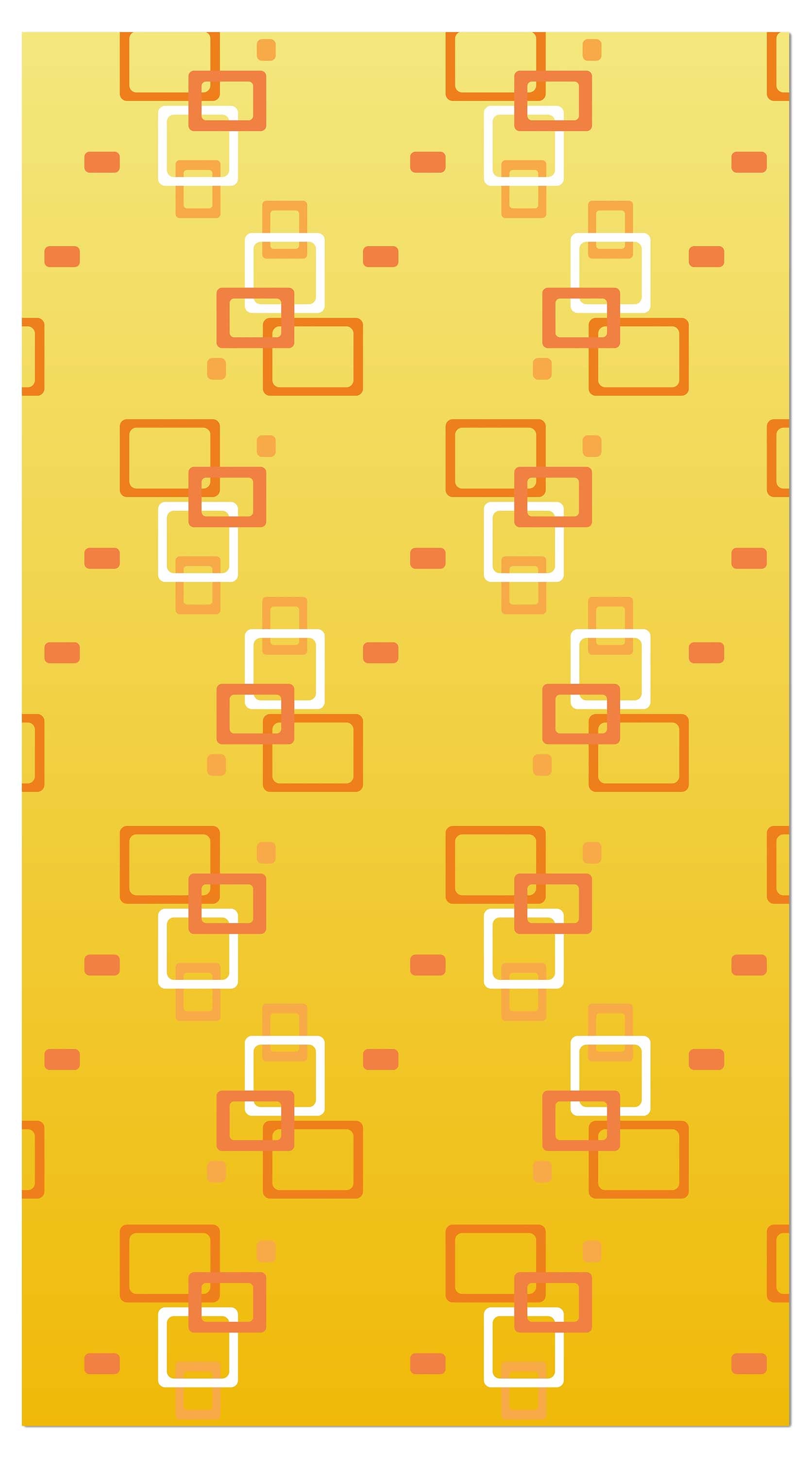 Garderobe Retrokästchen Gelb Muster M0106 entdecken - Bild 4