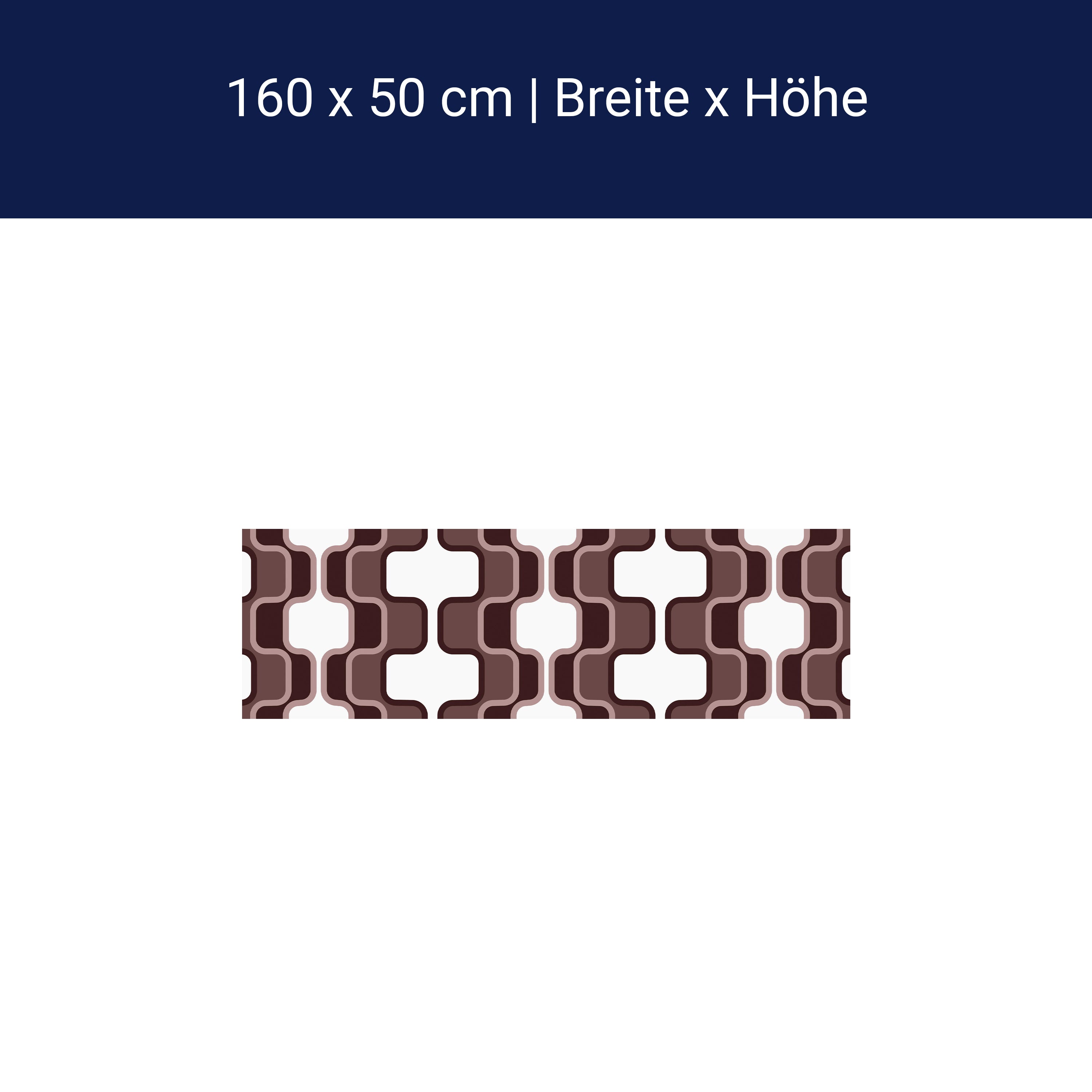 Küchenrückwand Retromuster Coffee Muster M0113