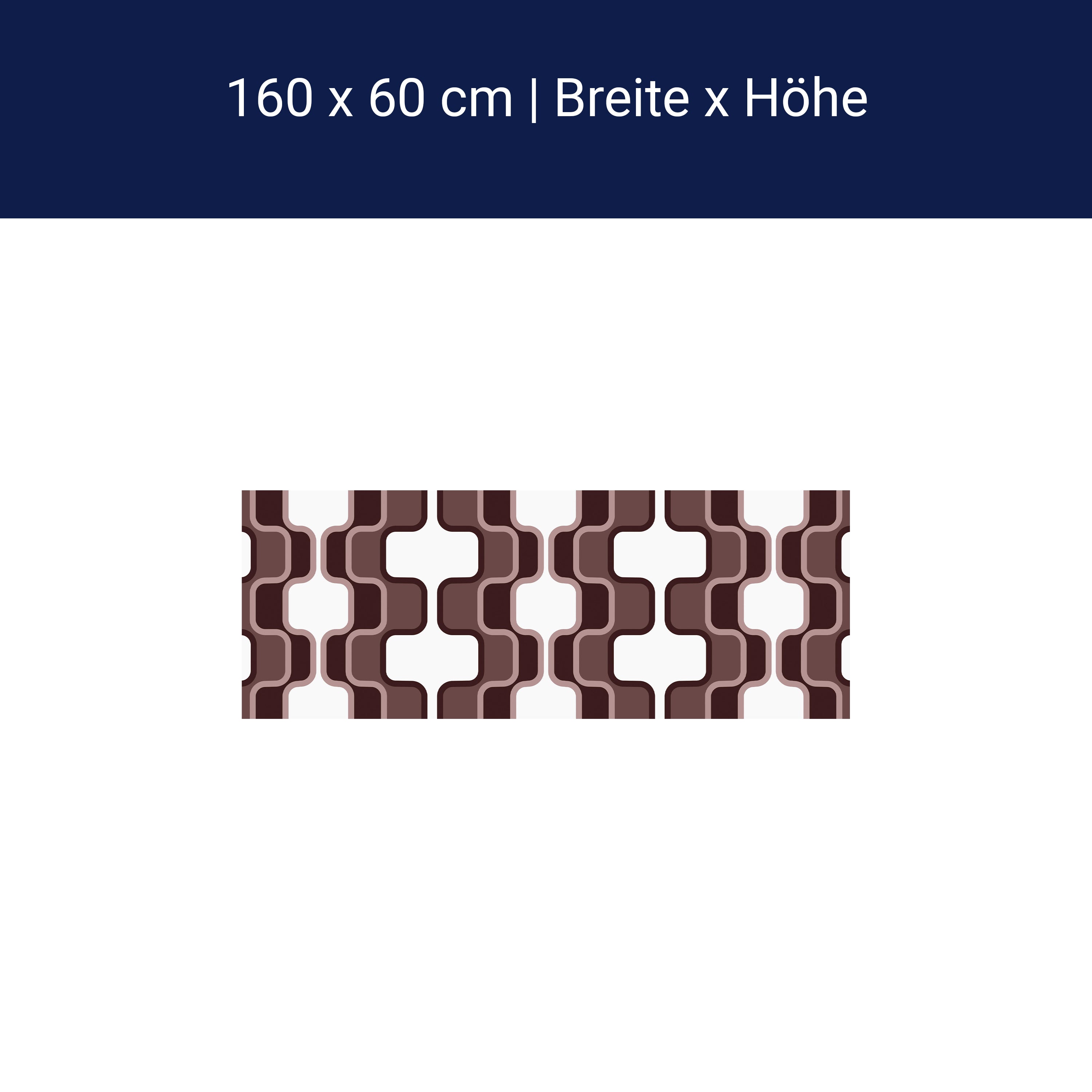 Küchenrückwand Retromuster Coffee Muster M0113