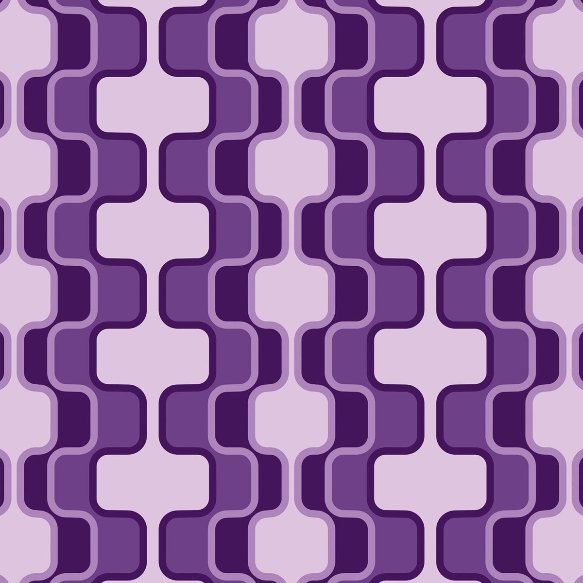 Beistelltisch Retromuster Violett Muster M0115 entdecken - Bild 2