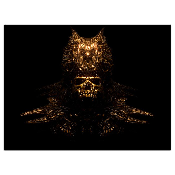 Acrylbild Acrylbild Totenkopf, Querformat M0125 M0125 - Bild 1