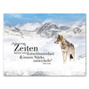 Leinwandbild Tiere, Querformat, Wolf im Gebirge M0187