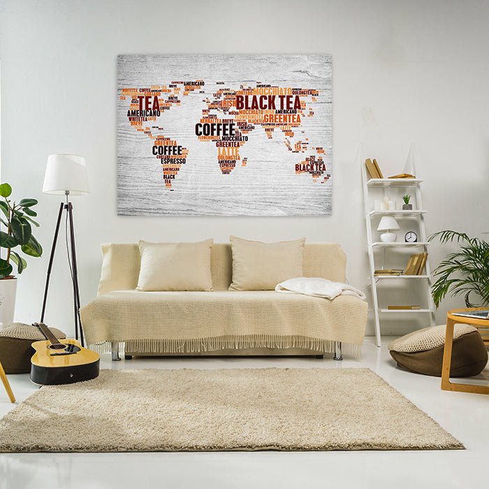 Leinwandbild Weltkarte, Querformat M0308 kaufen - Bild 3