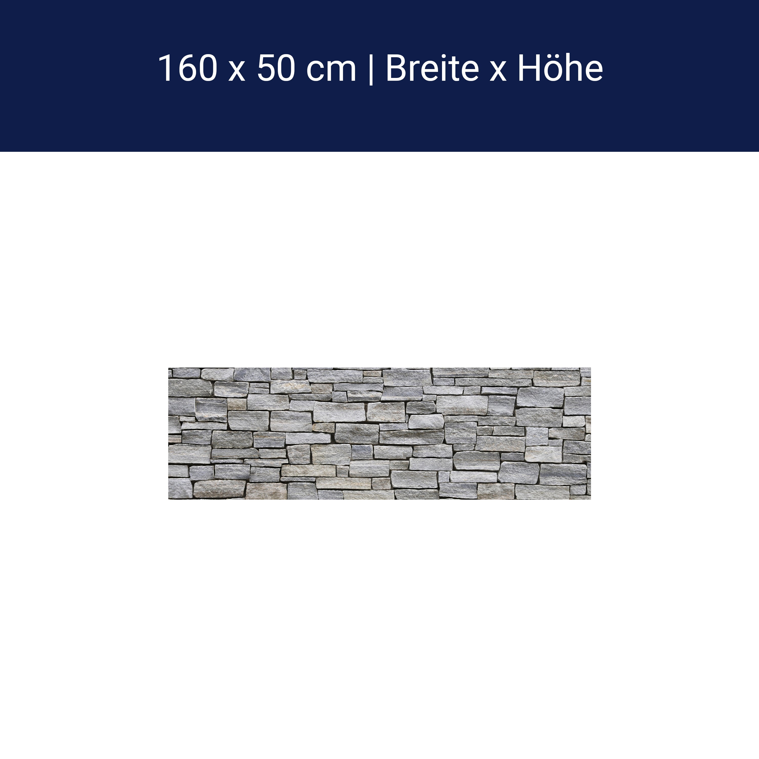 Küchenrückwand Grober Stein Grau M0311