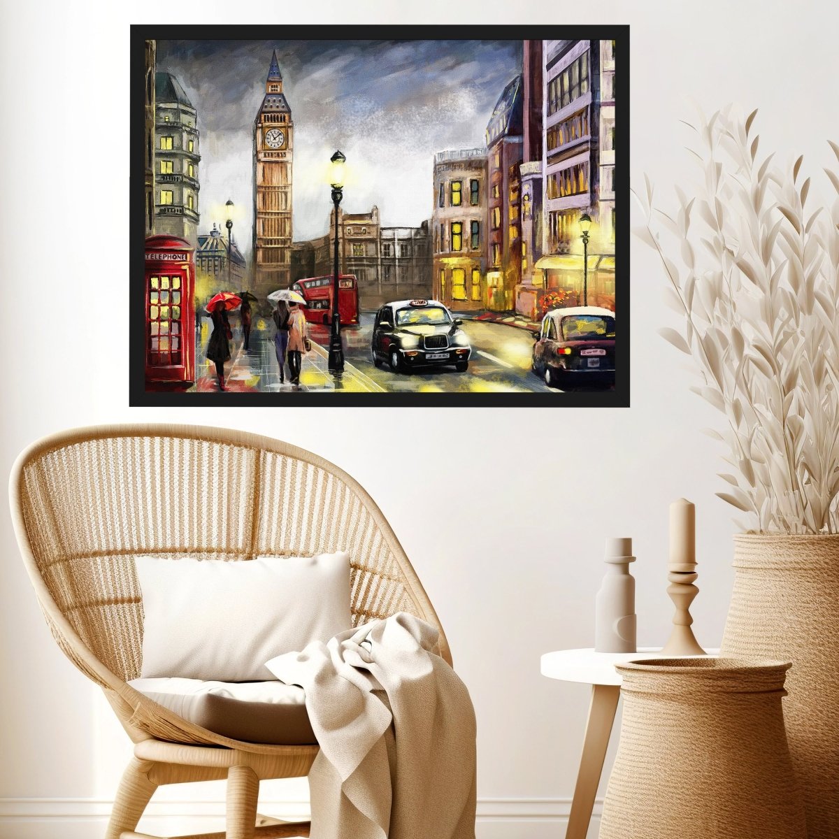wandmotiv24 Poster, Poster - Kunst, Gemälde, London - M0328 - Bild 3