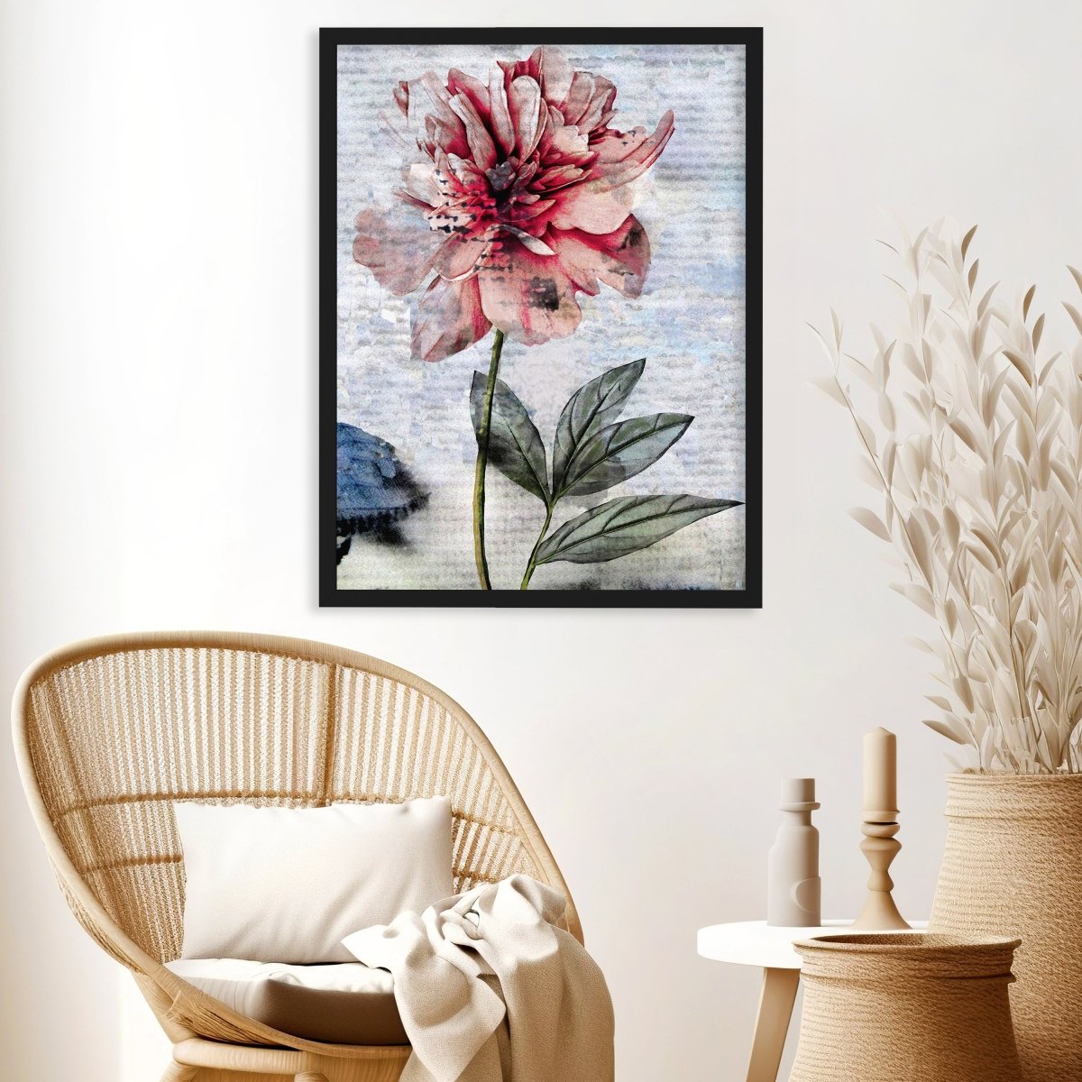 wandmotiv24 Poster, Poster - Kunst, Gemälde, Blume - M0338 - Bild 3