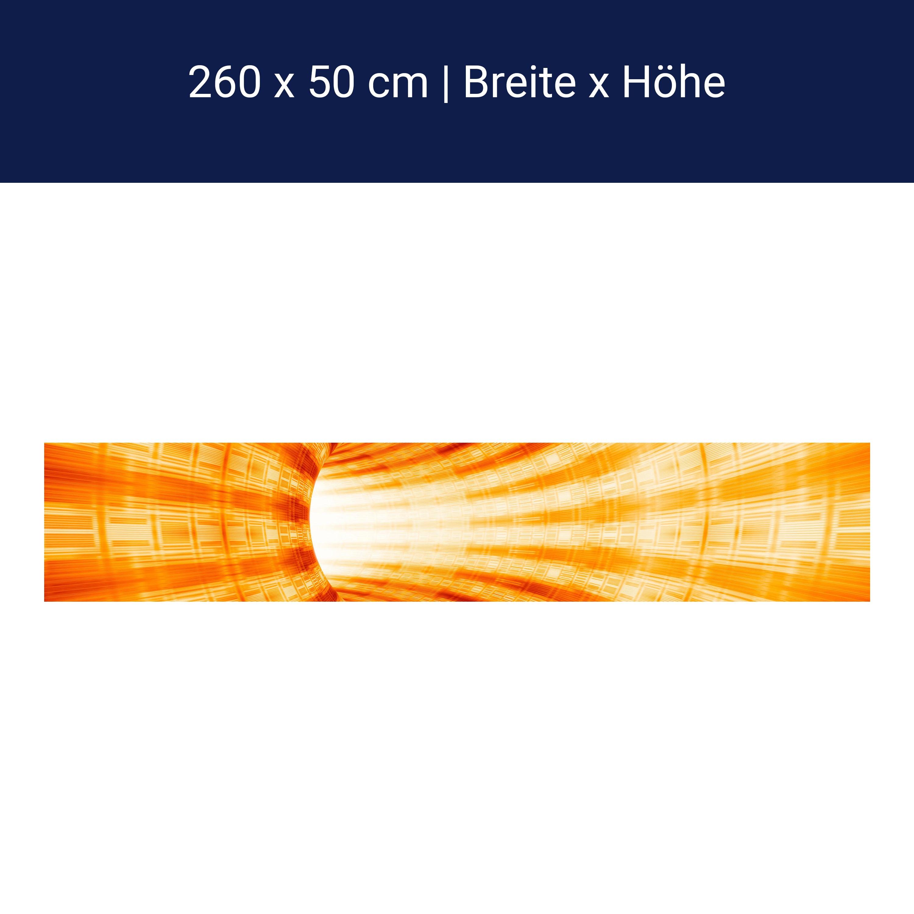 Küchenrückwand Gelber Tunnel M0351