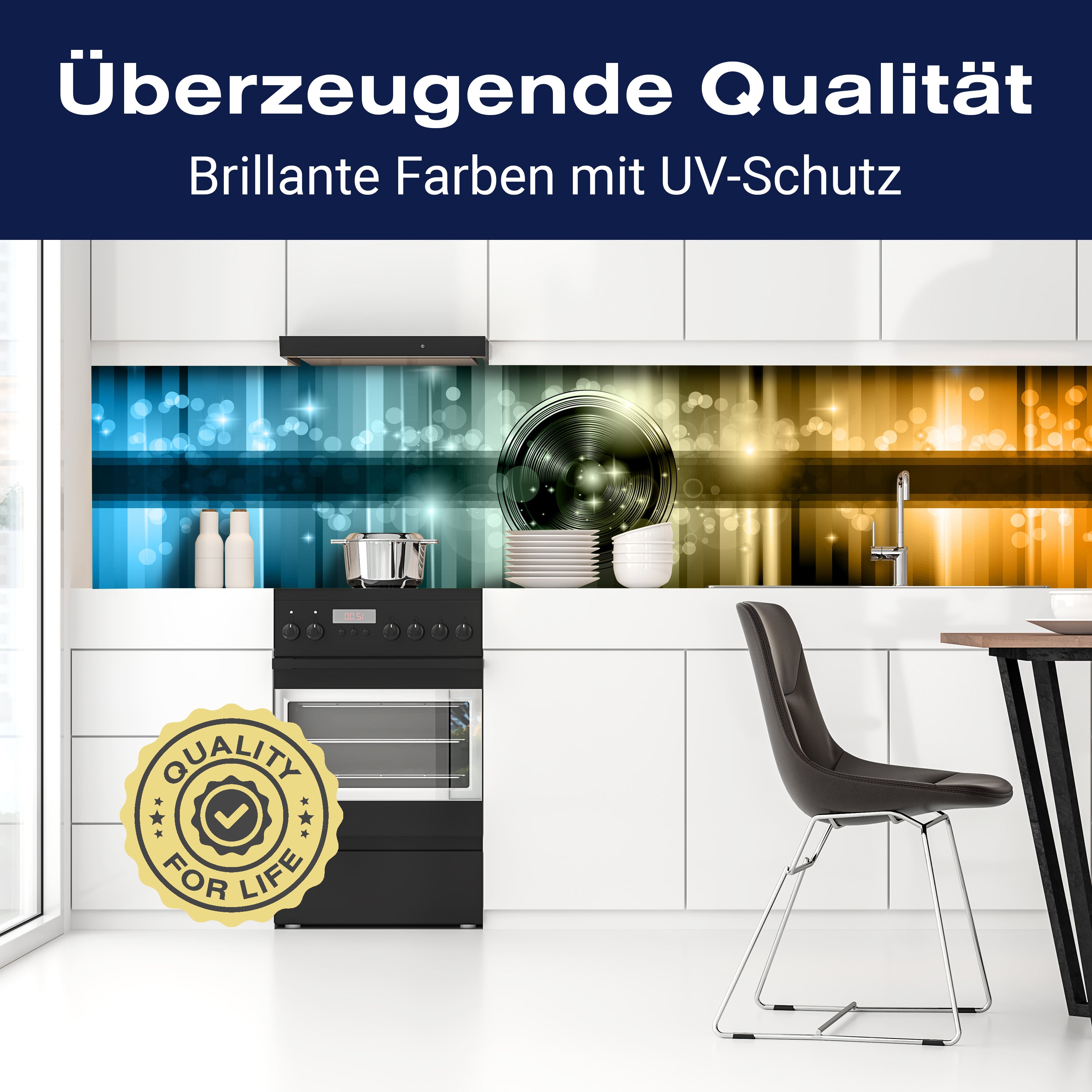 Küchenrückwand Abstrakt Beat 1 M0422 entdecken - Bild 2