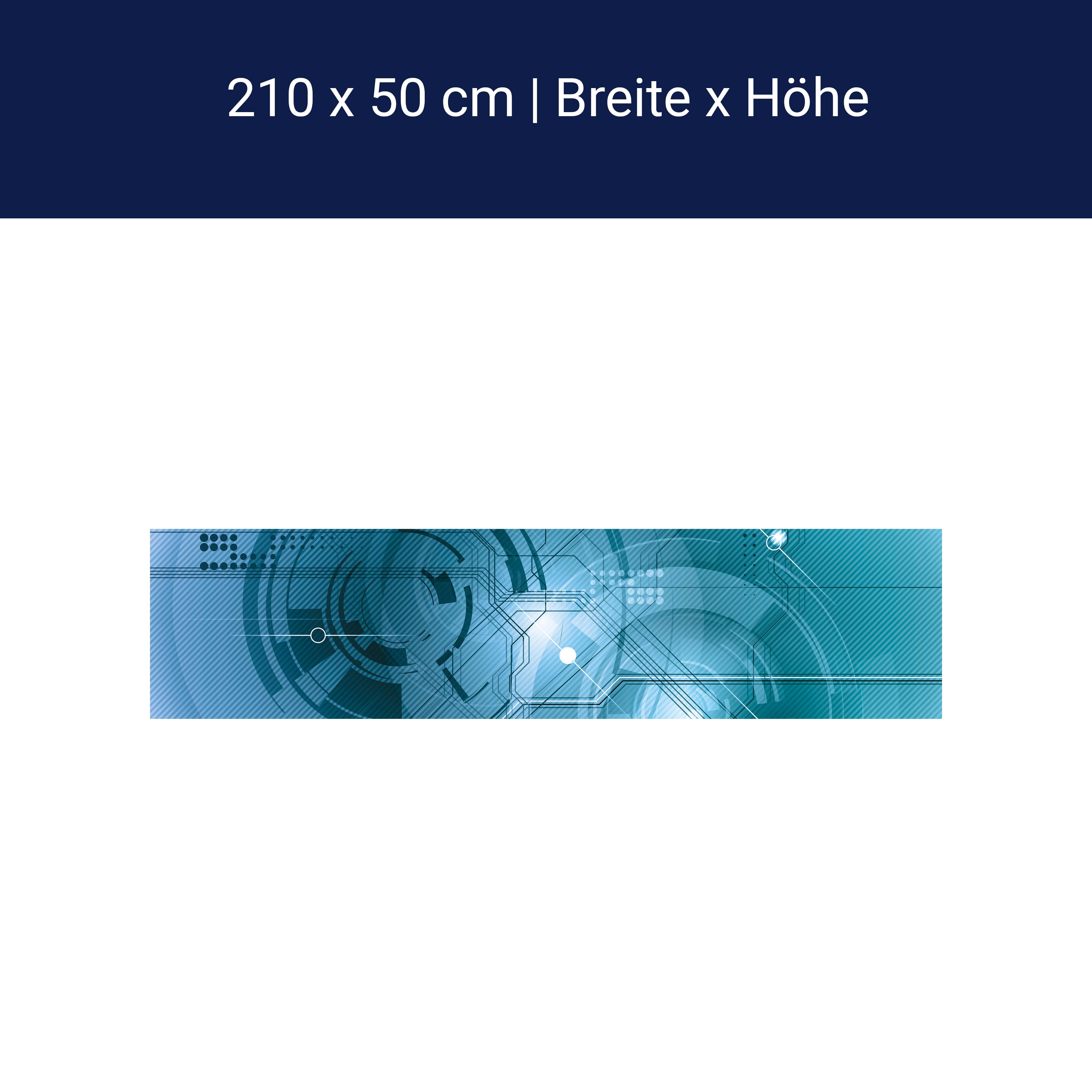 Küchenrückwand Abstrakt Technik 1 M0427