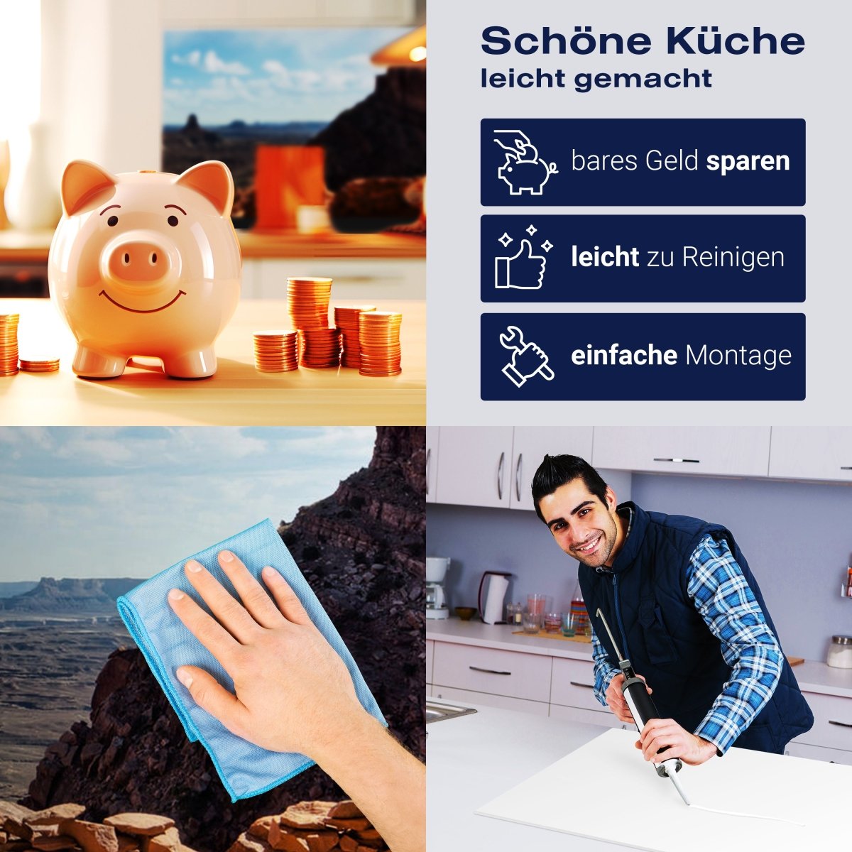 Küchenrückwand False Kiva USA M0456 entdecken - Bild 7