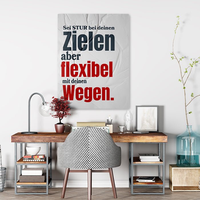 Leinwandbild Flexible Wege Hochformat M0527 kaufen - Bild 2