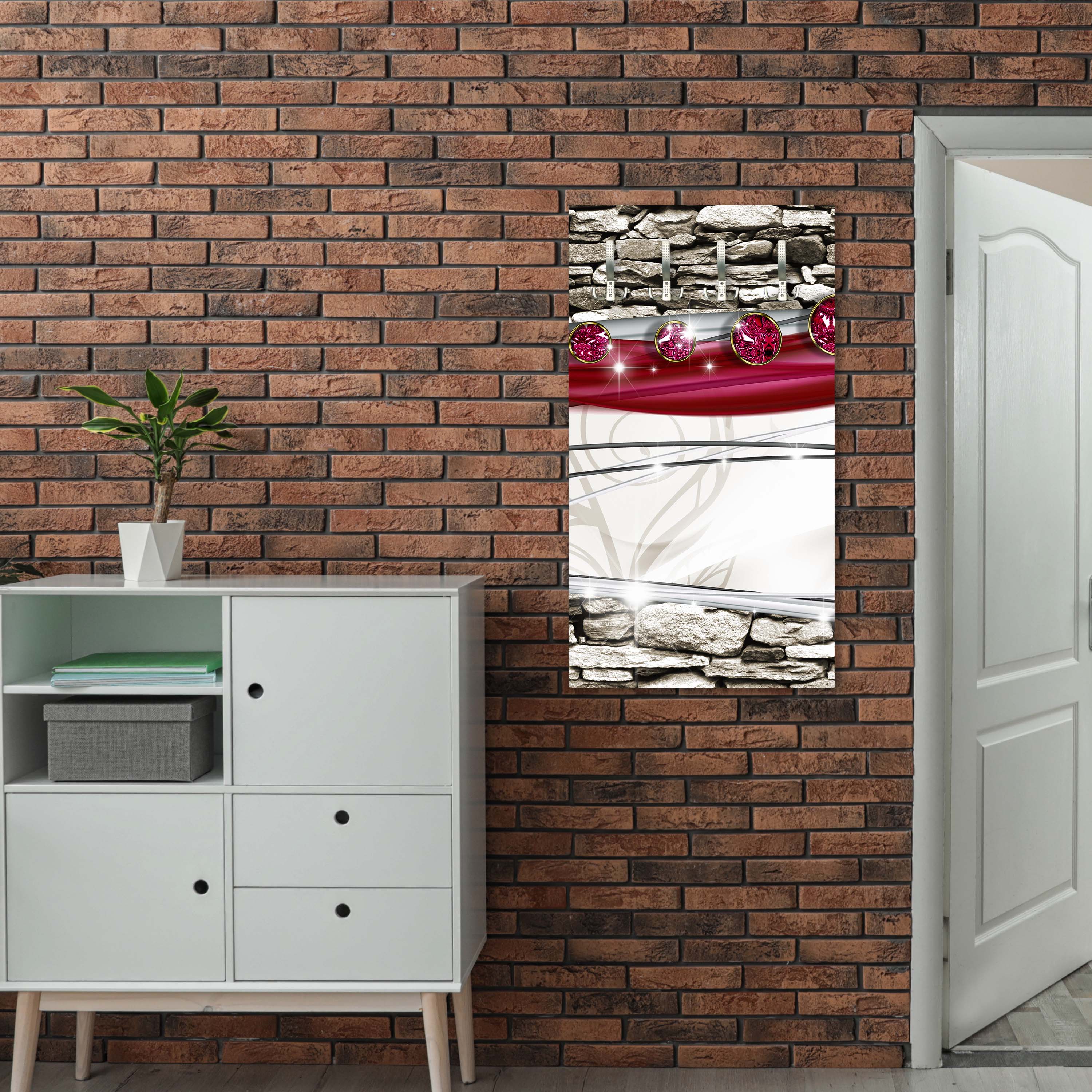 Garderobe Diamant Asia Steine Klinker M0537 entdecken - Bild 6