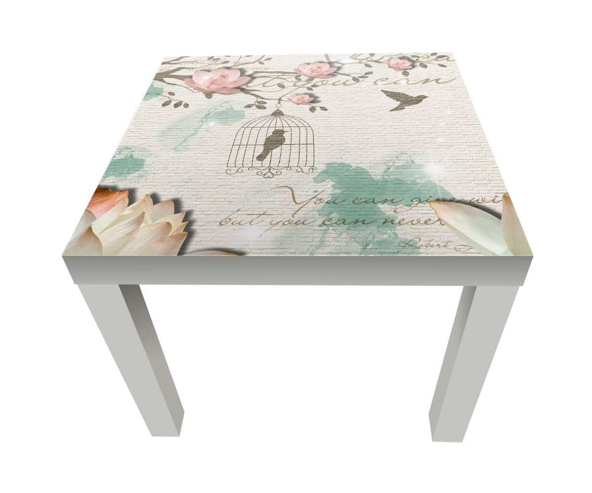 Beistelltisch Klinker hell Vintage Vogel M0550 entdecken - Bild 1