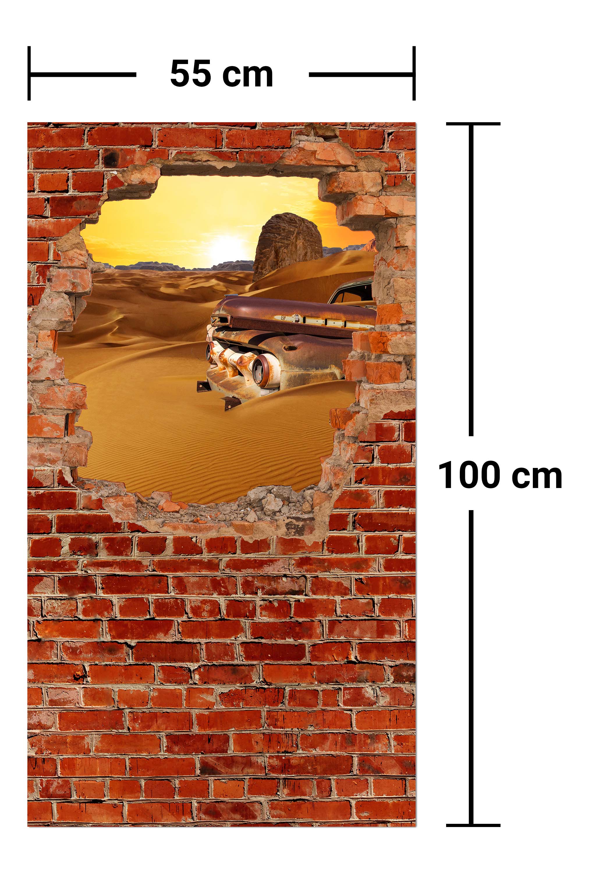 Garderobe Altes Auto - Roter Backstein M0681 entdecken - Bild 7