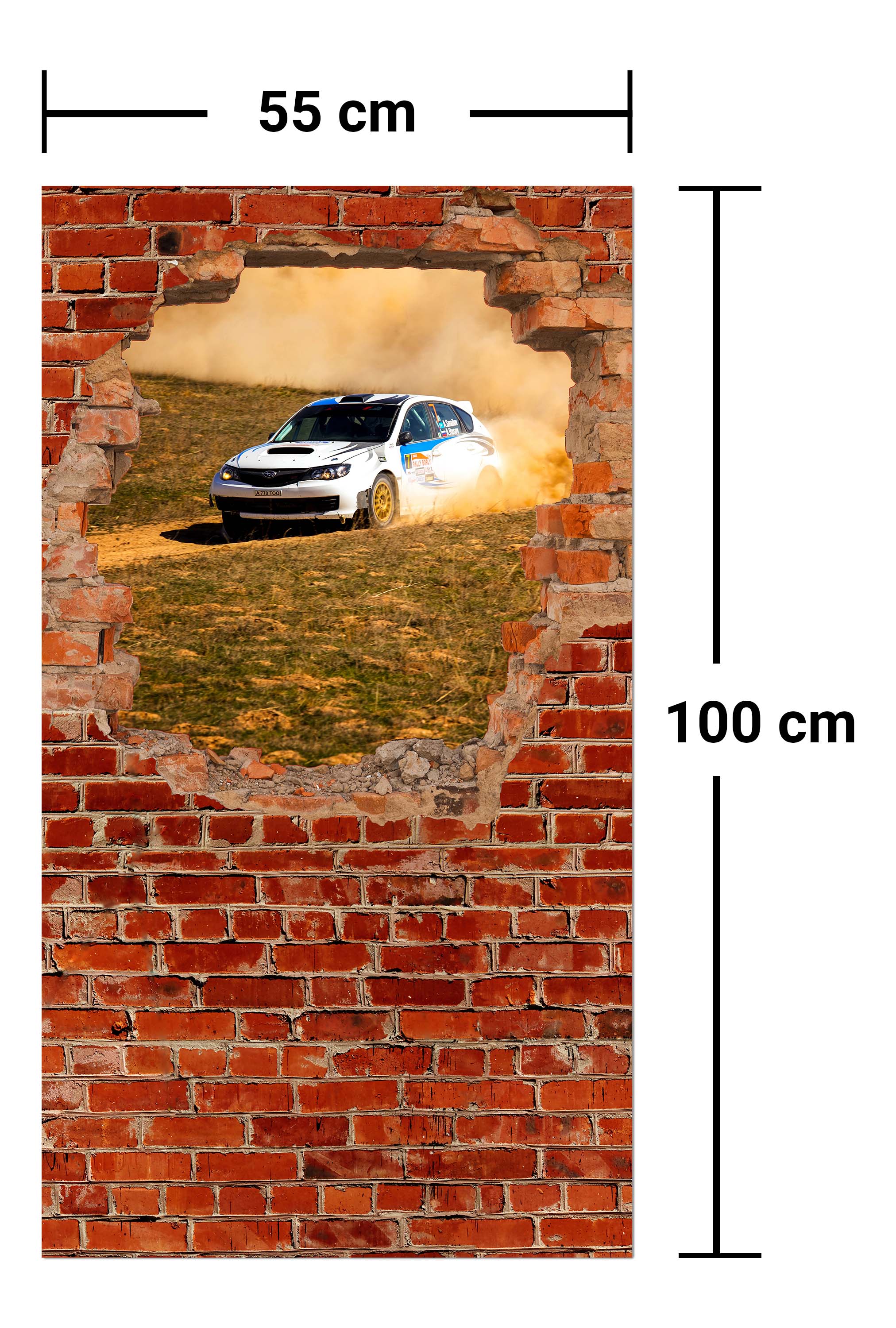 Garderobe Rallye Auto - Roter Backstein M0684 entdecken - Bild 7