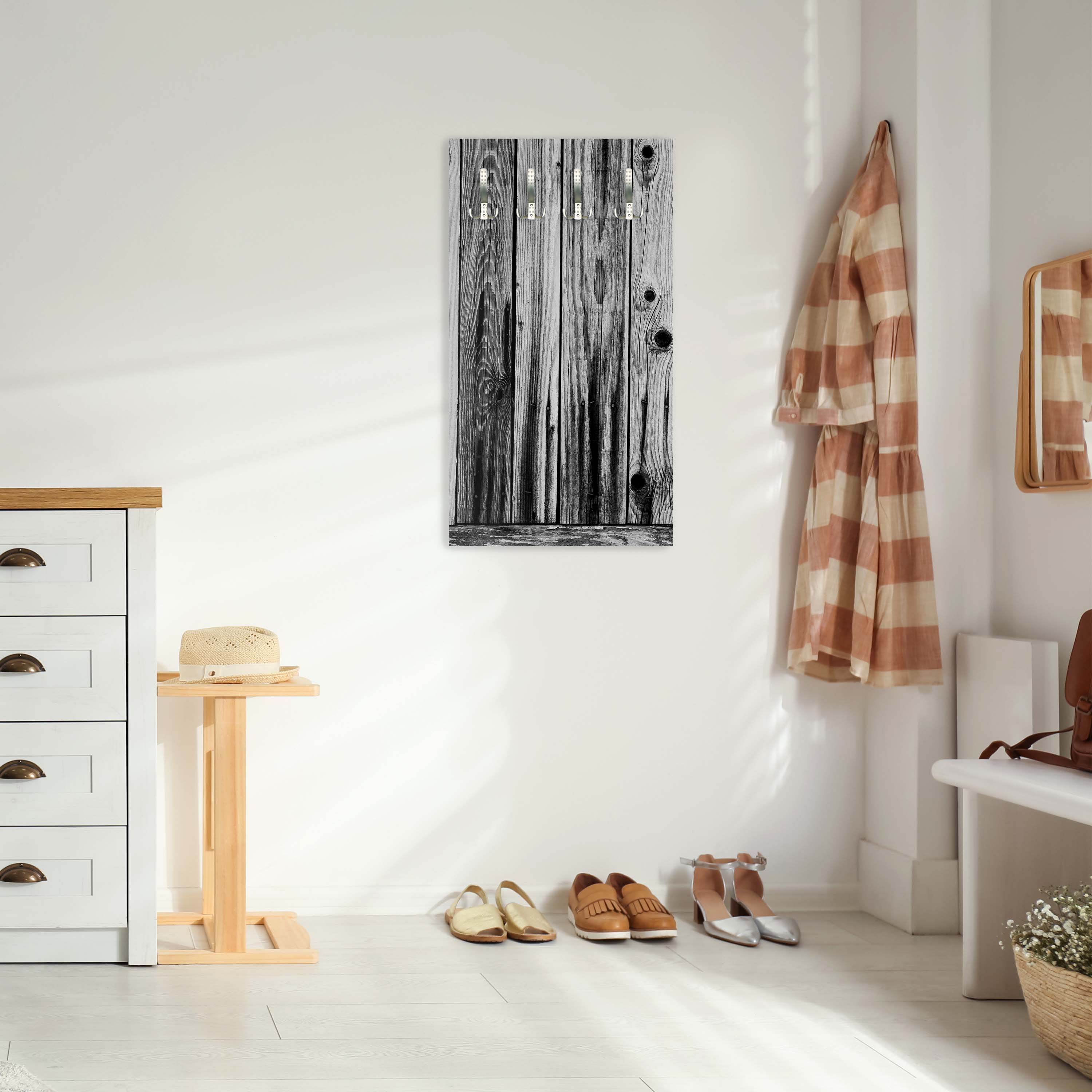 Garderobe Grunge Holzbretter M0723 entdecken - Bild 6