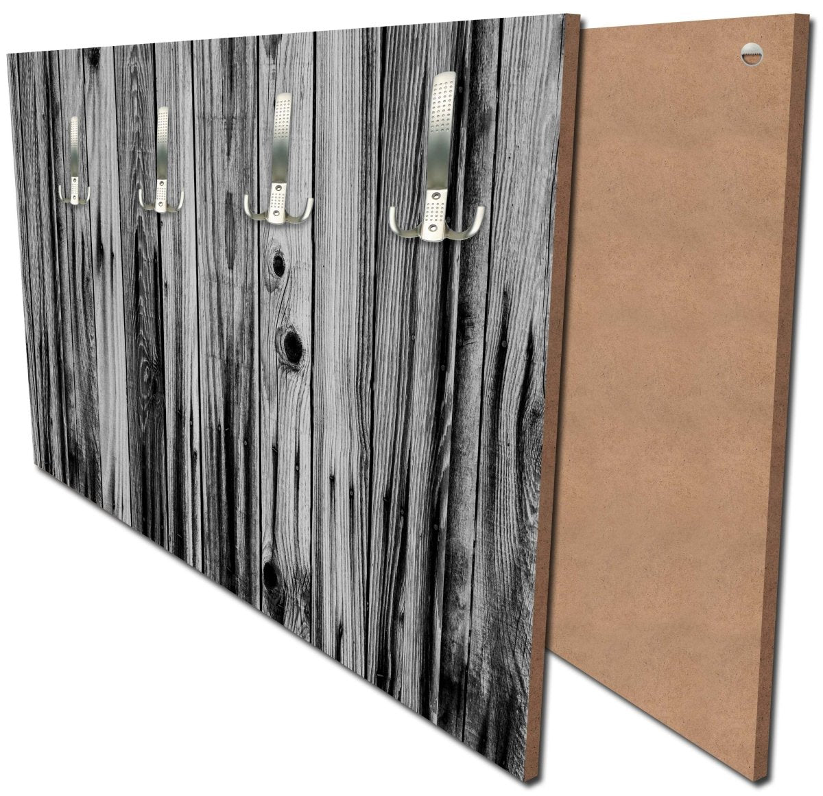 Garderobe Grunge Holzbretter M0723