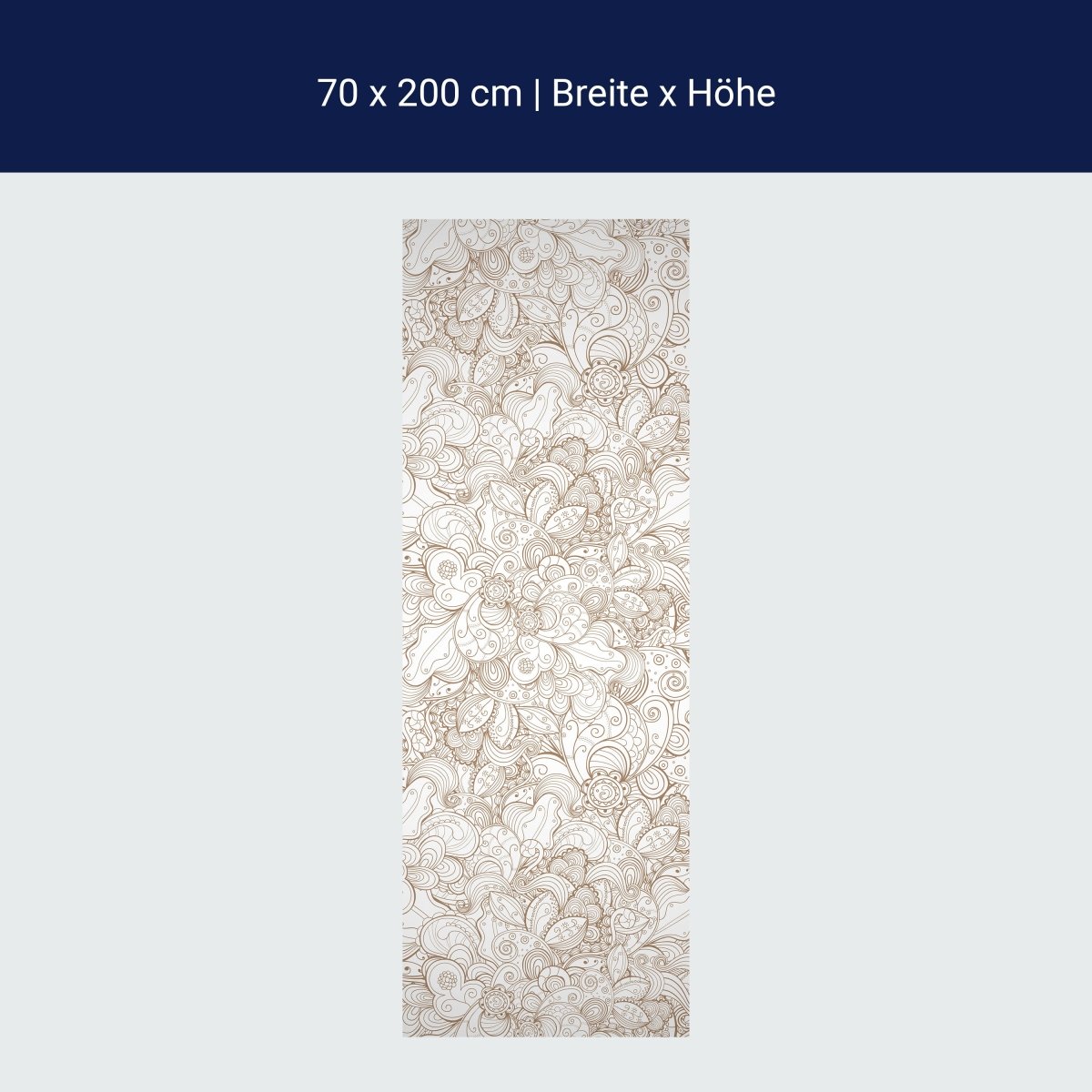 Duschwand Floral abstrakten Hintergrund M0775