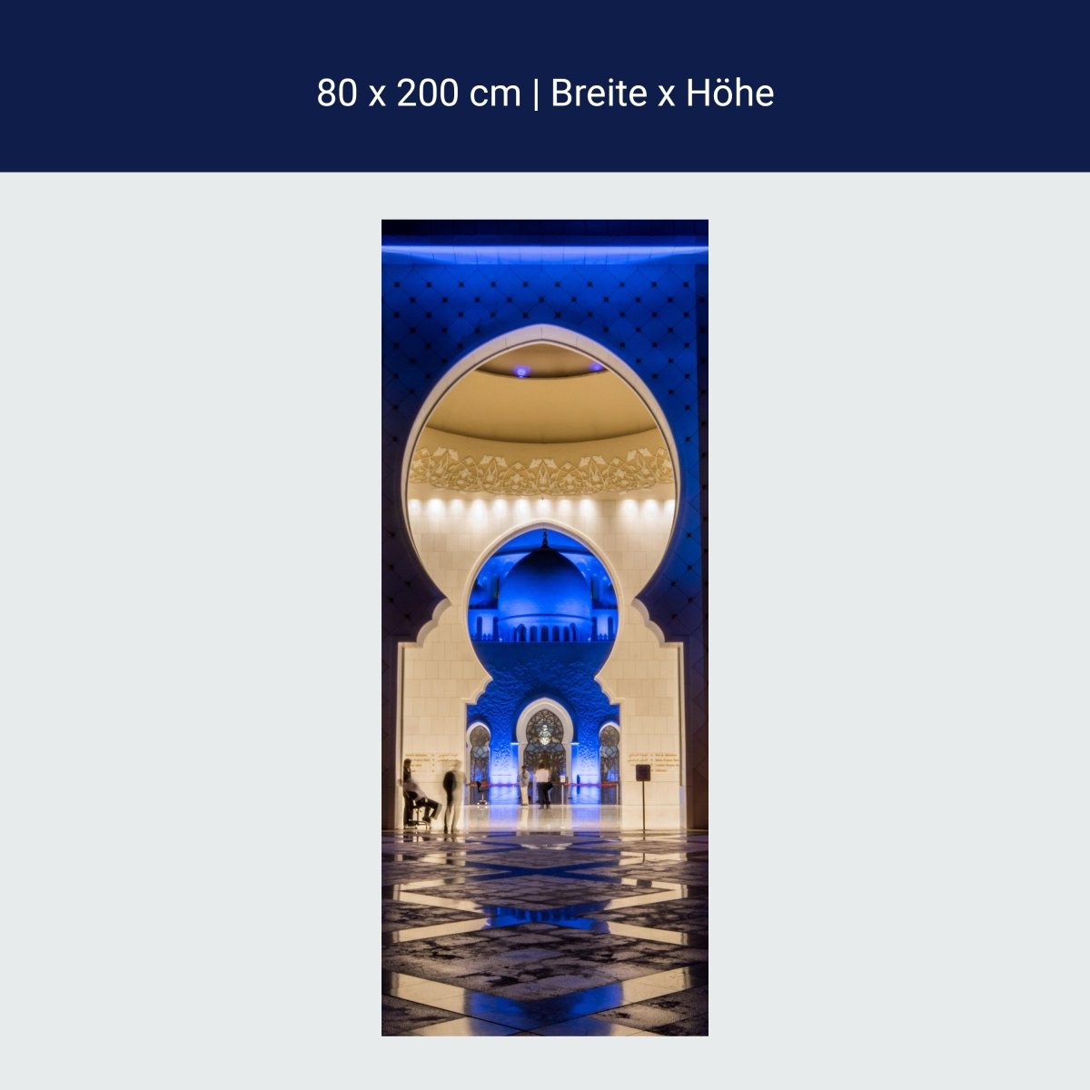 Duschwand Scheich Zayed-Moschee M0818