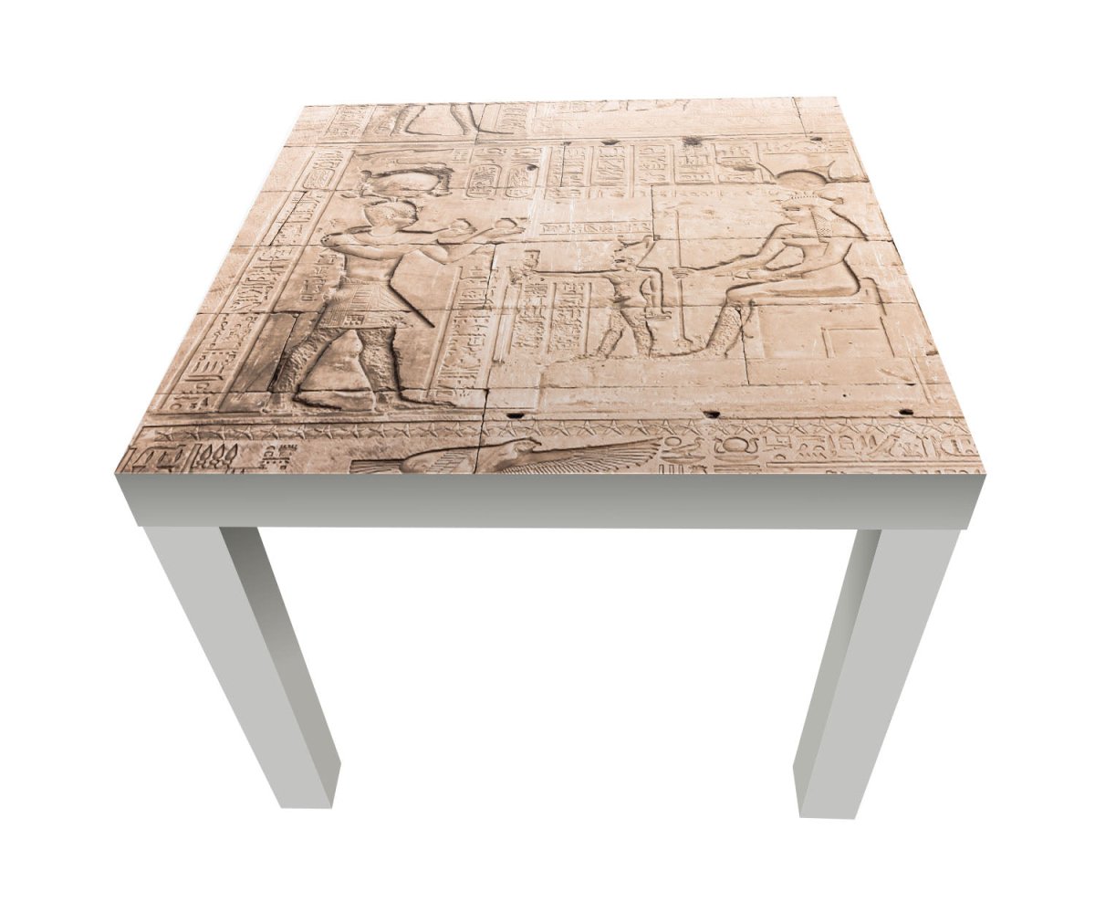 Beistelltisch Mauer des Tempels von Hathor bei Dendera M0826 entdecken - Bild 1