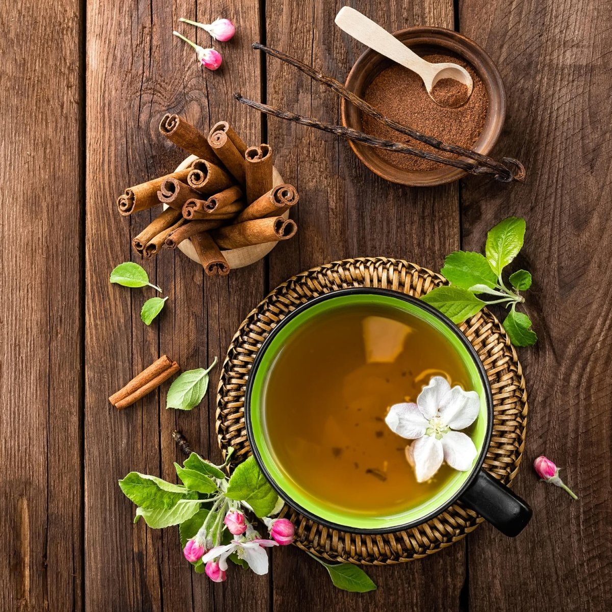 Beistelltisch Tasse Tee mit Kräutern gewürzt M0844 entdecken - Bild 2