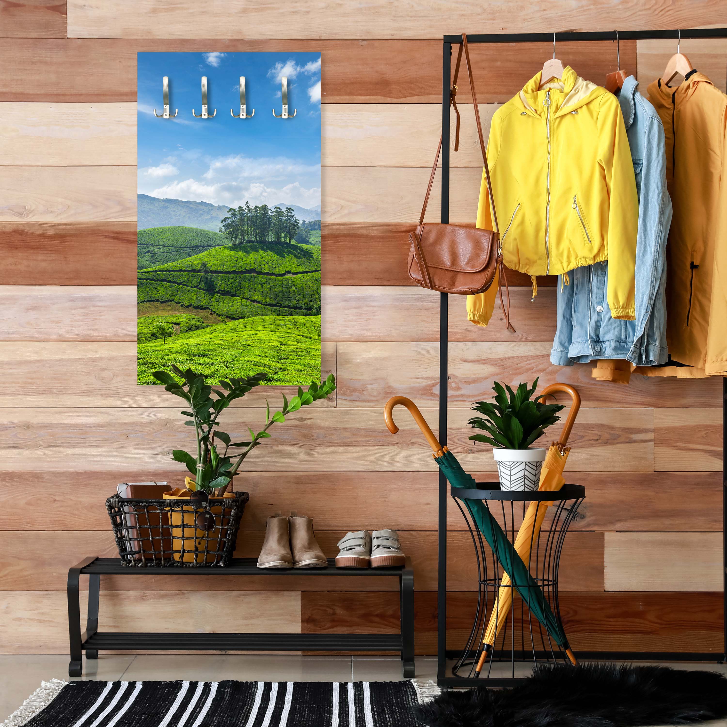 Garderobe Teeplantagen in Indien M0909 entdecken - Bild 5