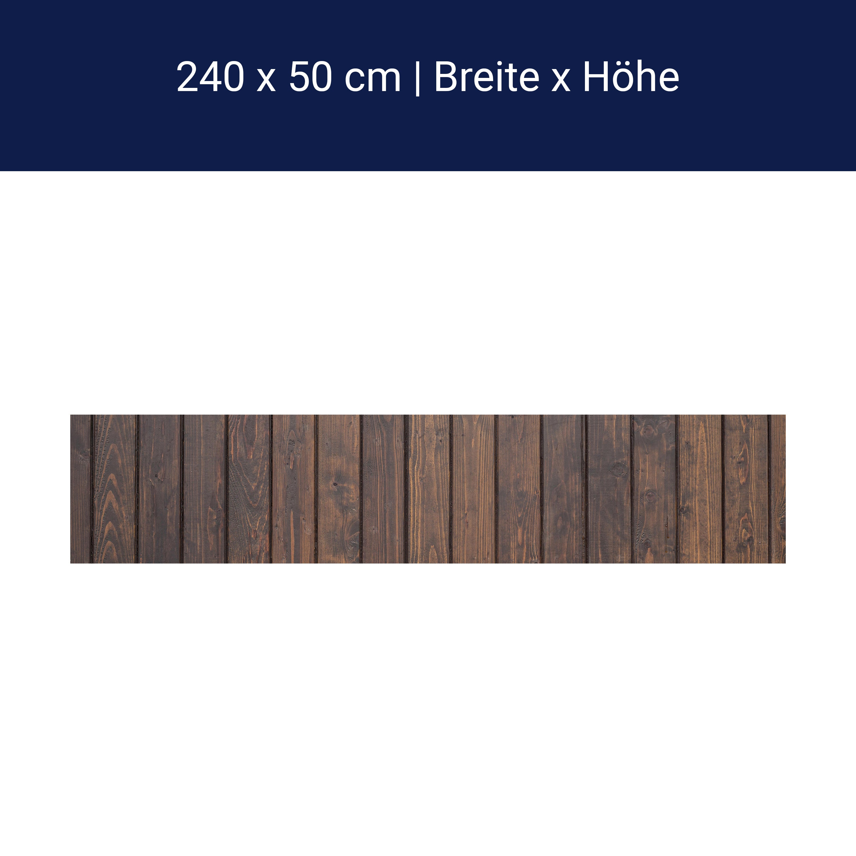 Küchenrückwand Schwarze Kiefernholzwand M0941