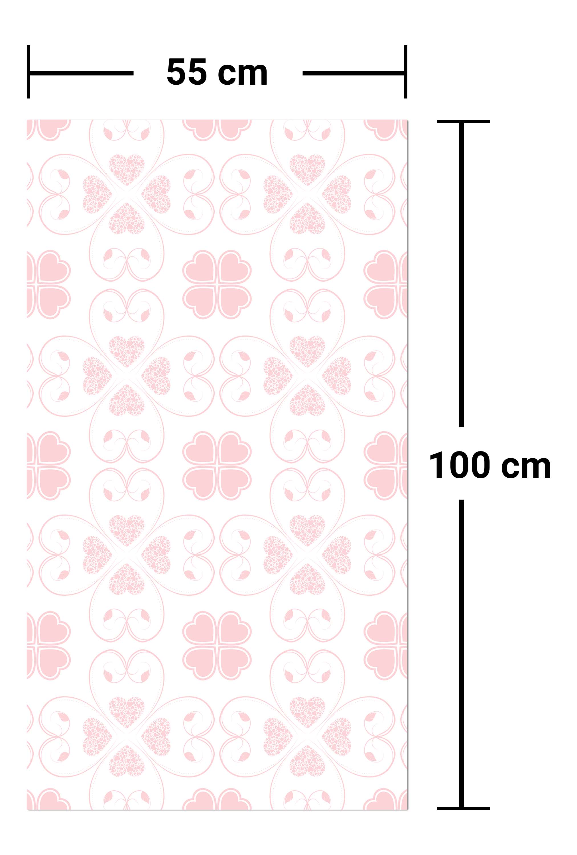 Garderobe Rosa Herzmuster M0995 entdecken - Bild 7