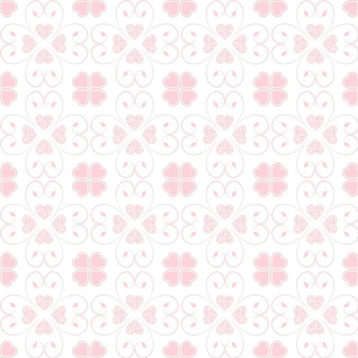 Beistelltisch Rosa Herzmuster M0995 entdecken - Bild 2