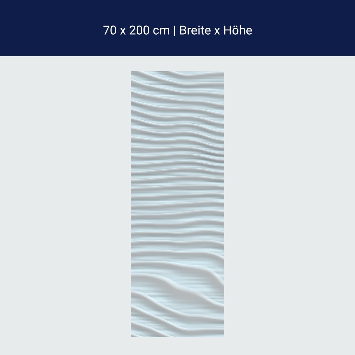 Duschwand Abstrakte weiße Holztextur M1006