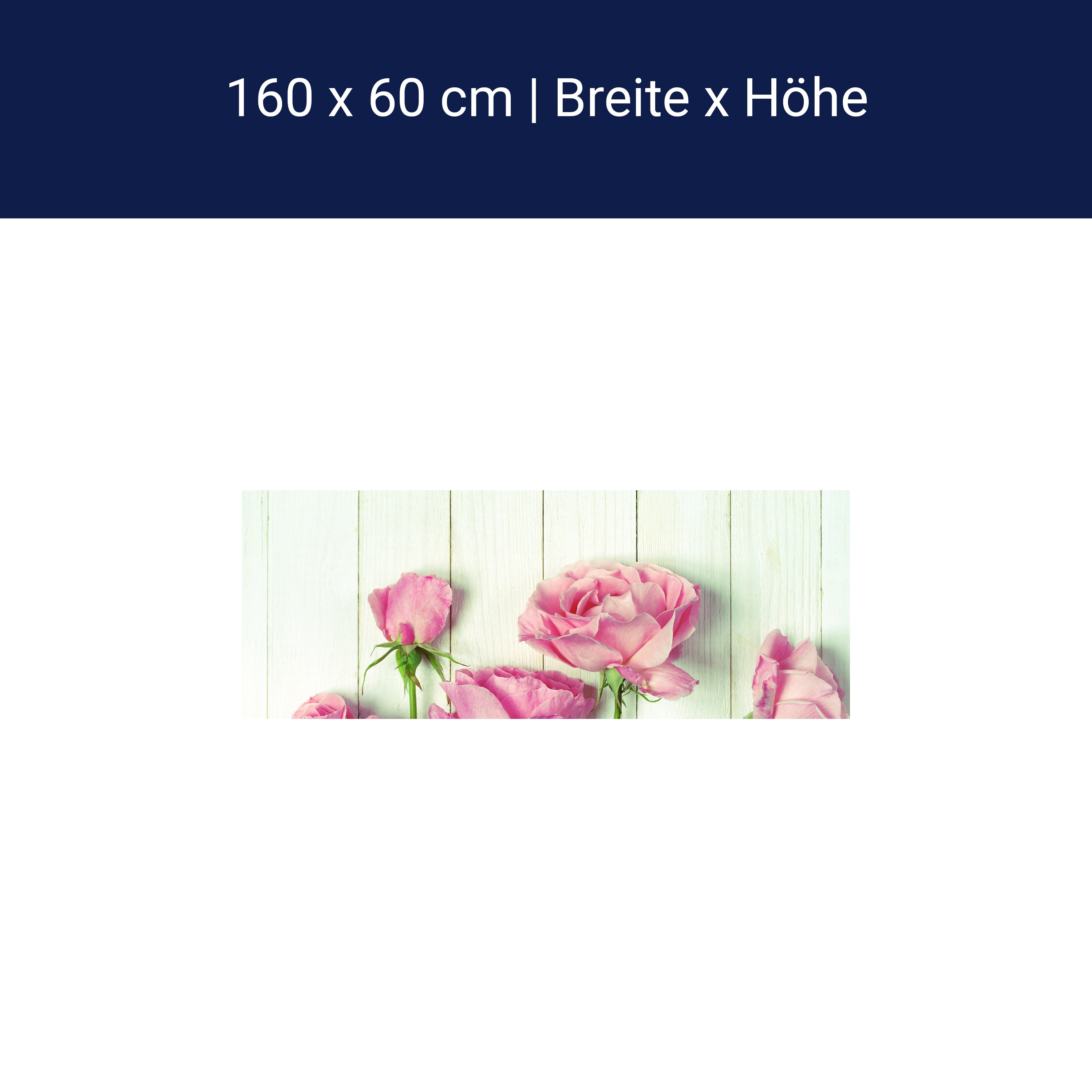 Küchenrückwand Frische Gartenrosen M1021